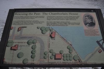 The Chamberlain House Marker. Click for full size. The Chamberlain House Marker image. Click for full size.