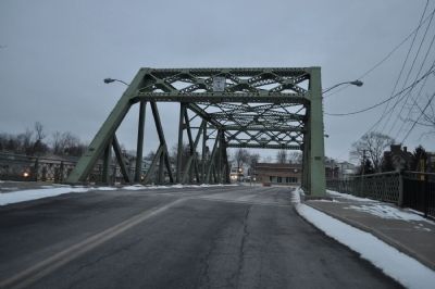 Southern approach to The Village of Seneca Falls Marker. Click for full size. Southern approach to The Village of Seneca Falls Marker image. Click for full size.