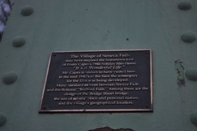 The Village of Seneca Falls Marker. Click for full size. The Village of Seneca Falls Marker image. Click for full size.