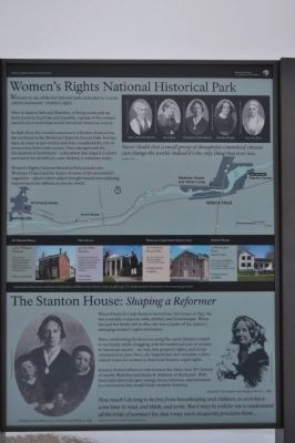 The Stanton House: Shaping a Reformer Marker image. Click for full size.