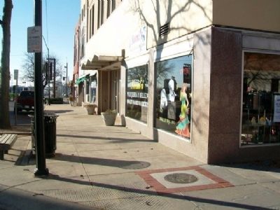 Milburn Stone Marker. Click for full size. Milburn Stone Marker image. Click for full size.