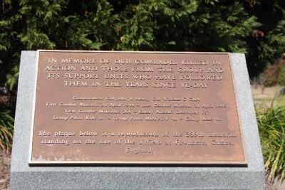 The 339th FTR Grp, 8th A.F. Marker image. Click for full size.