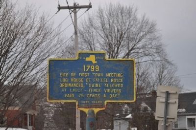 1799 Marker. Click for full size. 1799 Marker image. Click for full size.