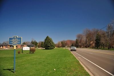 Bay Road Elementary School Marker as seen from Southern Approach. Click for full size. Bay Road Elementary School Marker as seen from Southern Approach image. Click for full size.