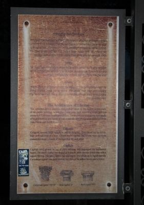 The Architecture of Tiberias Marker. Click for full size. The Architecture of Tiberias Marker image. Click for full size.