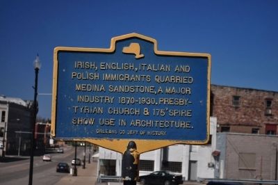 Irish, English, Italian and Polish Immigrants Marker. Click for full size. Irish, English, Italian and Polish Immigrants Marker image. Click for full size.