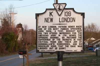 New London Marker, side two image. Click for full size.