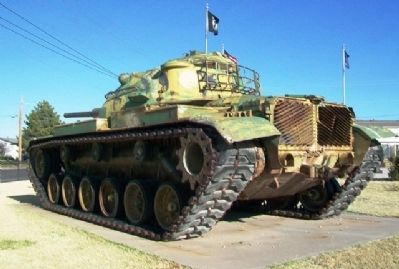 Veterans Memorial M60A3 Tank image. Click for full size.