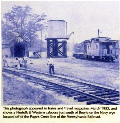 N&W Caboose, 1953 image. Click for full size.