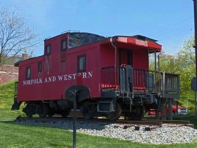 The Bowie Caboose image. Click for full size.