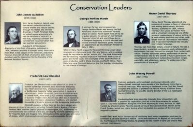 Conservation Leaders Marker image. Click for full size.