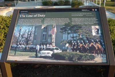 The Line of Duty Marker. Click for full size. The Line of Duty Marker image. Click for full size.