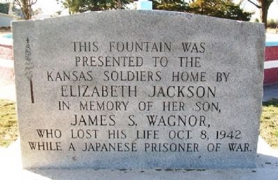Wagnor Memorial Fountain Marker image. Click for full size.