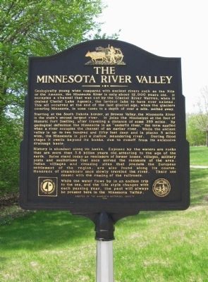 The Minnesota River Valley Marker image. Click for full size.