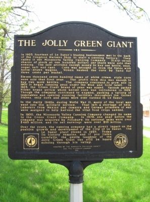 The Jolly Green Giant Marker image. Click for full size.
