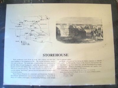 Storehouse Marker. Click for full size. Storehouse Marker image. Click for full size.