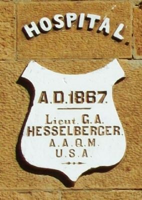 Hospital Datestone. Click for full size. Hospital Datestone image. Click for full size.