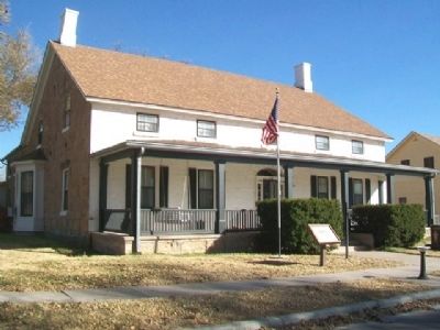 Commanding Officer's Quarters and Marker. Click for full size. Commanding Officer's Quarters and Marker image. Click for full size.