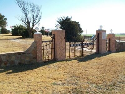 Cemetery Marker. Click for full size. Cemetery Marker image. Click for full size.