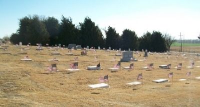 Kansas Soldier's Home Cemetery View. Click for full size. Kansas Soldier's Home Cemetery View image. Click for full size.
