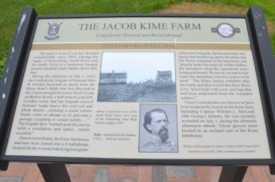 The Jacob Kime Farm Marker image. Click for full size.