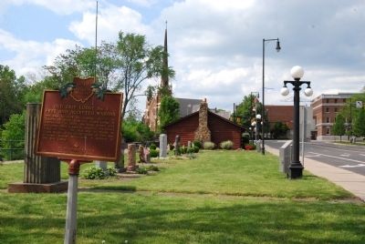 Old Erie Lodge No. 3 Free and Accepted Masons Marker image. Click for full size.