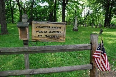 Pioneer Cemetery. Click for full size. Pioneer Cemetery image. Click for full size.