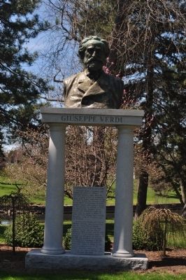 Giuseppe Verdi (1813-1901) Marker (Complete). Click for full size. Giuseppe Verdi (1813-1901) Marker (Complete) image. Click for full size.
