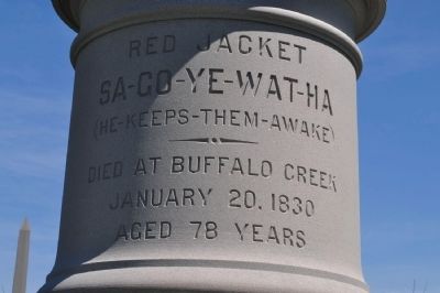 Red Jacket Marker image. Click for full size.