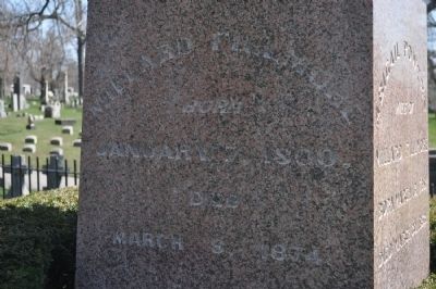 Millard Filmore Monument Inscription (Side 3) image. Click for full size.