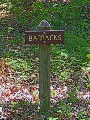 "Barracks" Sign image. Click for full size.