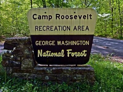 Camp Roosevelt Recreation Area<br>George Washington National Forest image. Click for full size.
