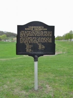 Leavenworth Rescue Expedition Marker image. Click for full size.