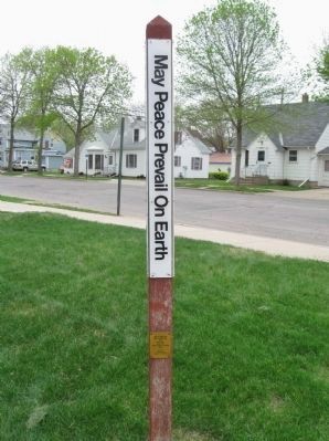 Nearby Peace Pole image. Click for full size.