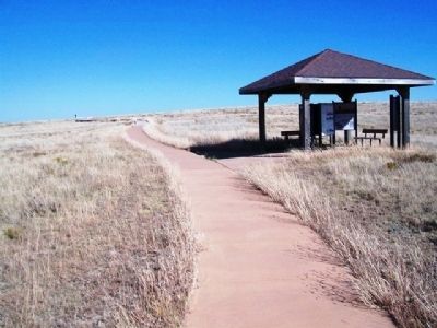 Trails on the Prairie Marker image. Click for full size.