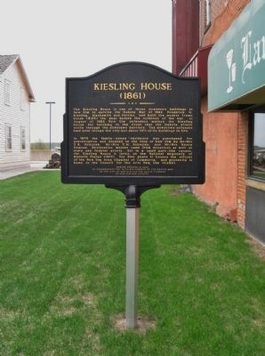 Kiesling House Marker image. Click for full size.