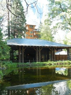The Ahwahnee Porte Cochere. Click for full size. The Ahwahnee Porte Cochere image. Click for full size.
