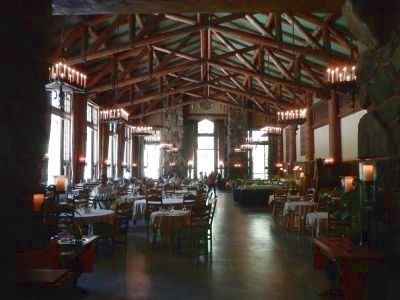 Dining room at the Ahwahnee image. Click for full size.