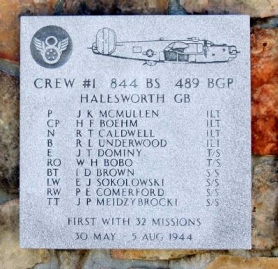 489th Bomb Group 844 BS image. Click for full size.