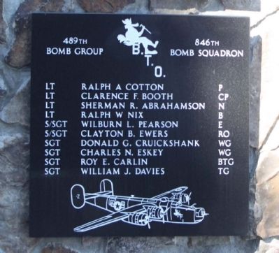 489th Bomb Group 846th Bomb Squadron image. Click for full size.