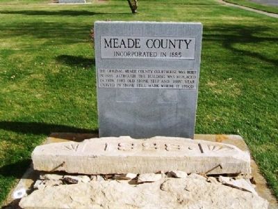 Meade County Marker. Click for full size. Meade County Marker image. Click for full size.