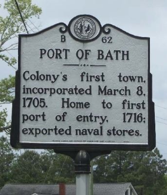 Port Of Bath Marker image. Click for full size.