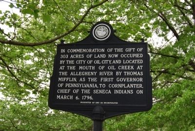 In Commemoration of the Gift Marker. Click for full size. In Commemoration of the Gift Marker image. Click for full size.