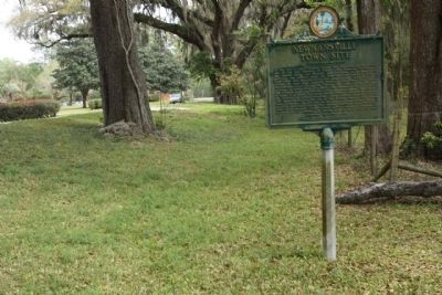 Newnansville Town Site Marker image. Click for full size.