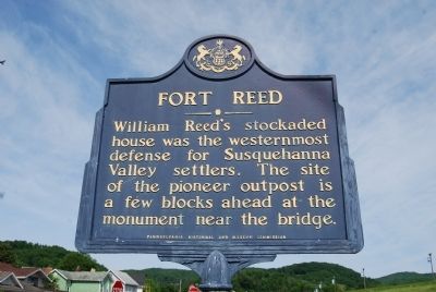 Fort Reed Marker image. Click for full size.