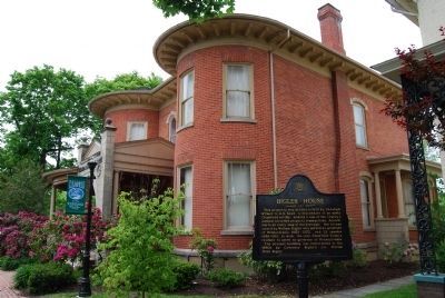 Bigler House Marker. Click for full size. Bigler House Marker image. Click for full size.
