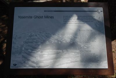 Yosemite Ghost Mines Marker image. Click for full size.