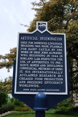 Artificial Insemination Marker. Click for full size. Artificial Insemination Marker image. Click for full size.