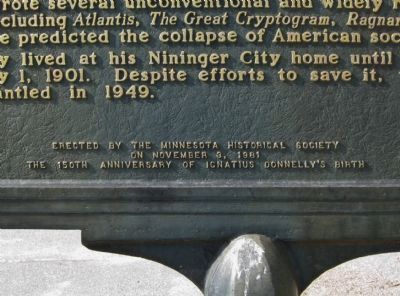 Close-up of Marker Date. Click for full size. Close-up of Marker Date image. Click for full size.