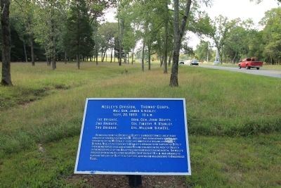 Negley's Division Marker image. Click for full size.